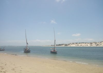 En las playas de Kenya o Tanzania