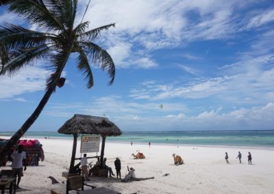 En las playas de Kenya o Tanzania