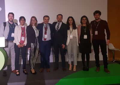 Alumnos del Máster de la U.A con David P. Piñero y J. Meijome