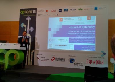 J. Meijome presentando el inicio del Workshop
